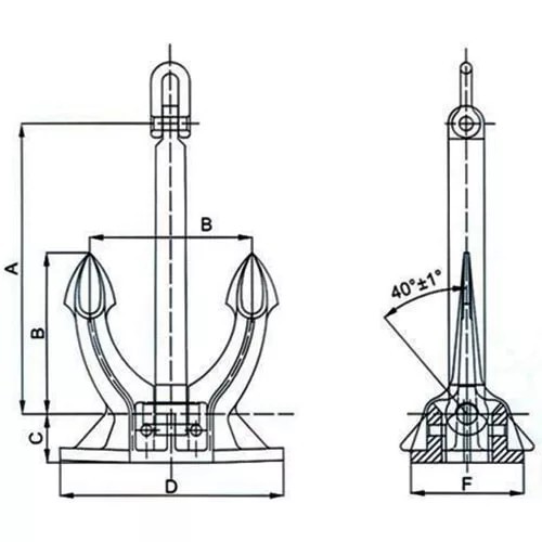 Якорь Spek марка Сталь 20, ГОСТ 30563-98 в г. Ижевск